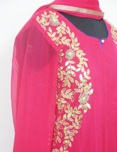 Designer Pink Suit 3