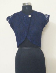 Blue Net Shrug